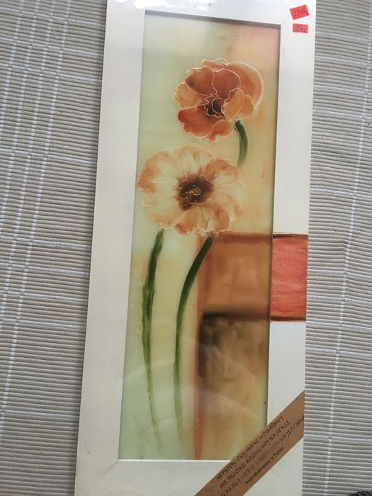 Nowy obraz na szkle malowany