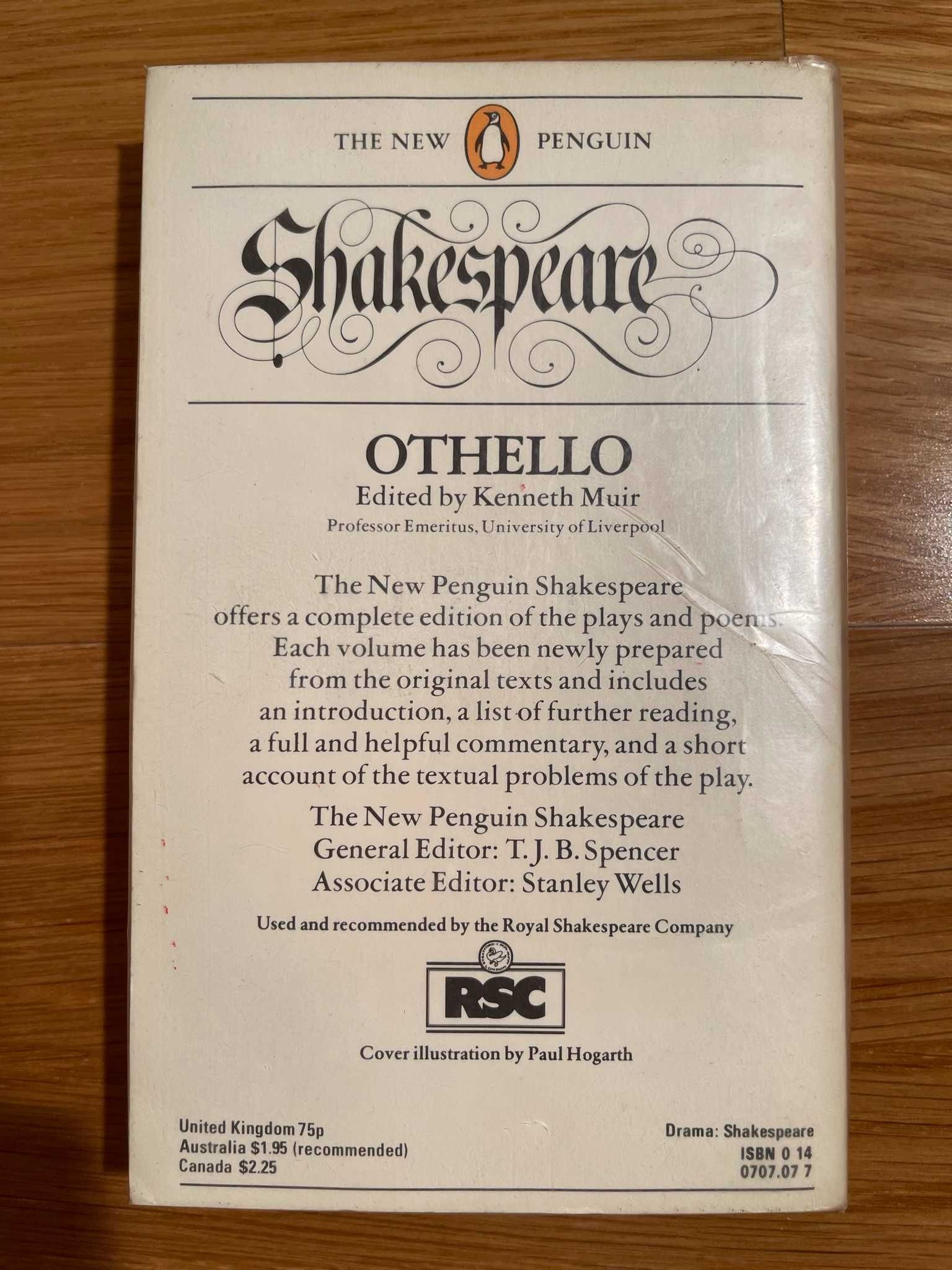 "Othello", de William Shakespeare