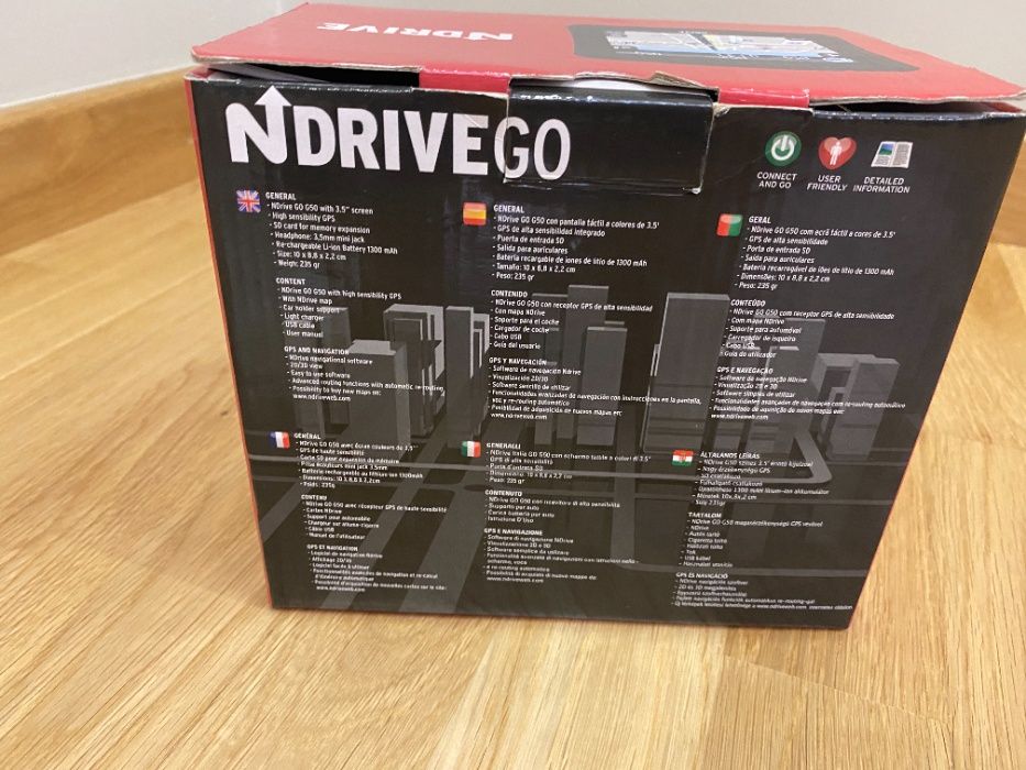 GPS NDrive G50 com Cartão