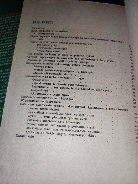 Książka poradnik Naturalny rytm płodności Fijałkowski