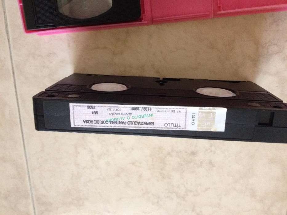 Pink Panther Cartoon, Bumper Collection, 2 filmes VHS, versão de 1999