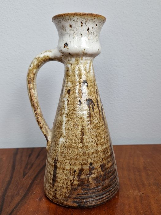 Wazon Swiecznik Kunstat Czechoslovakia Vintage ceramiczny Design PRL