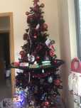 Arvore natal preta 1.50