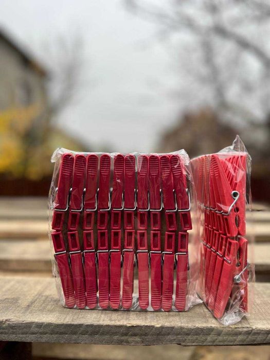 Прищепка крокодил 20шт, прищепка кольцо, прищепка пластикова для одягу