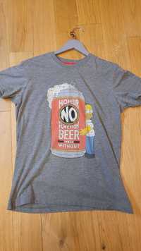 T-shirt M Slim Fit Homer Beer