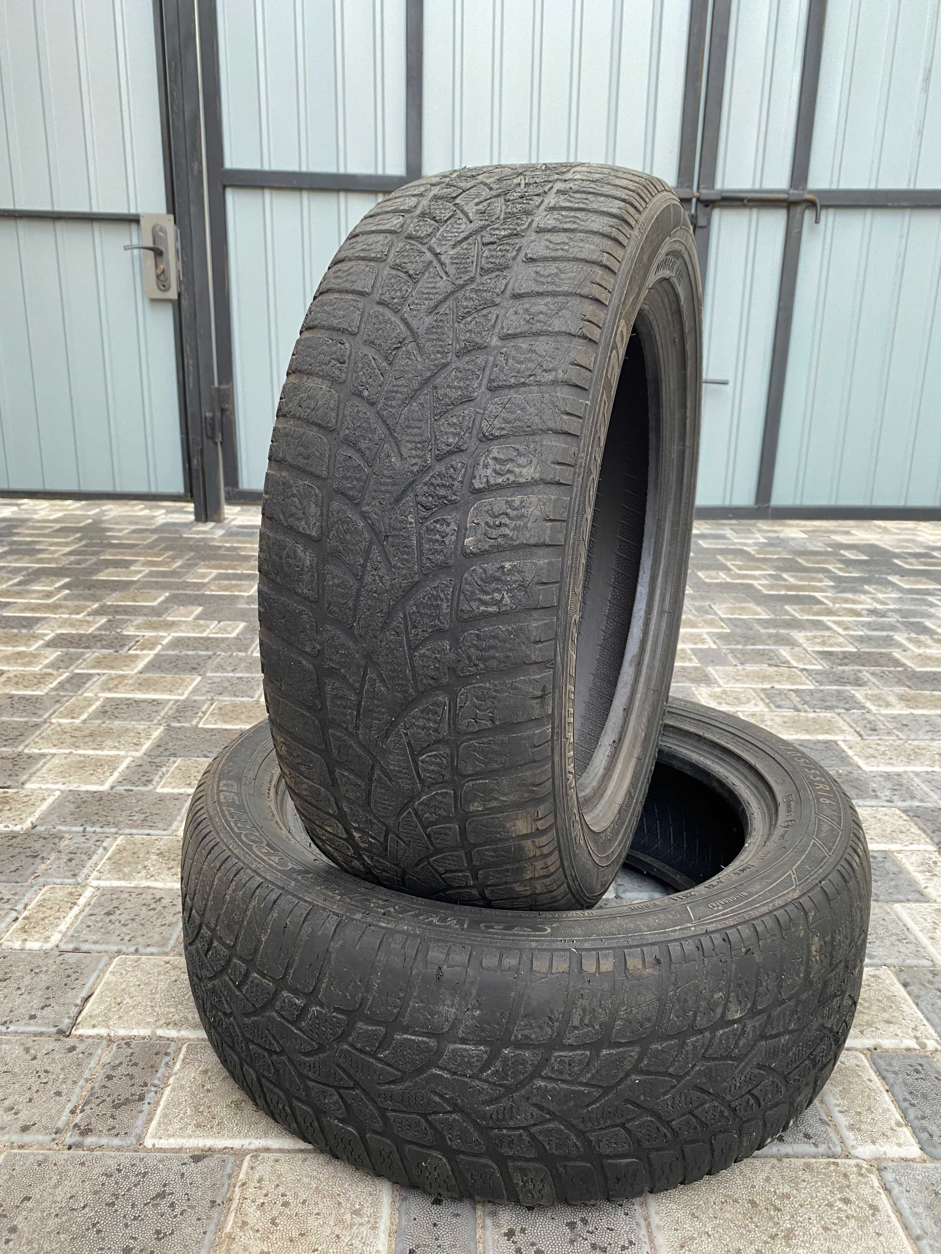 Резина 205/55 R16 Dunlop M+S SP winter sport 3d покрышки шины