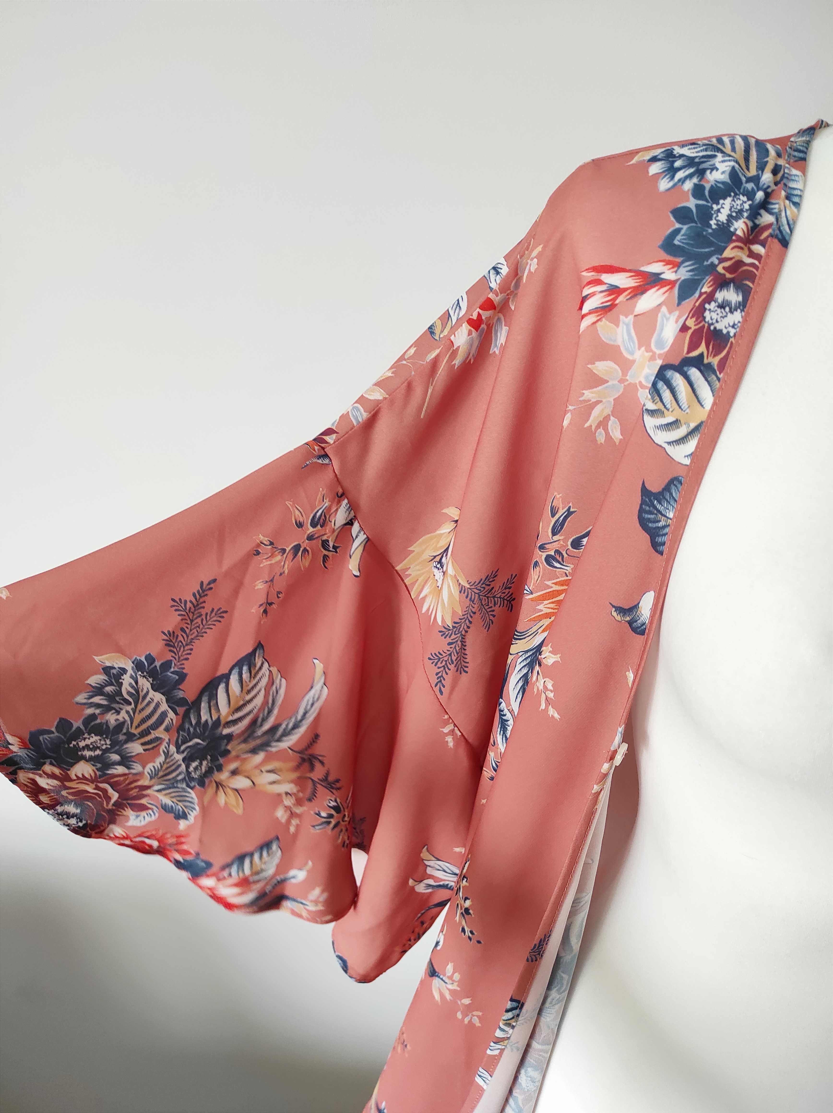 Koszula na długi rękaw kimono narzutka hit viral Primark L/XL