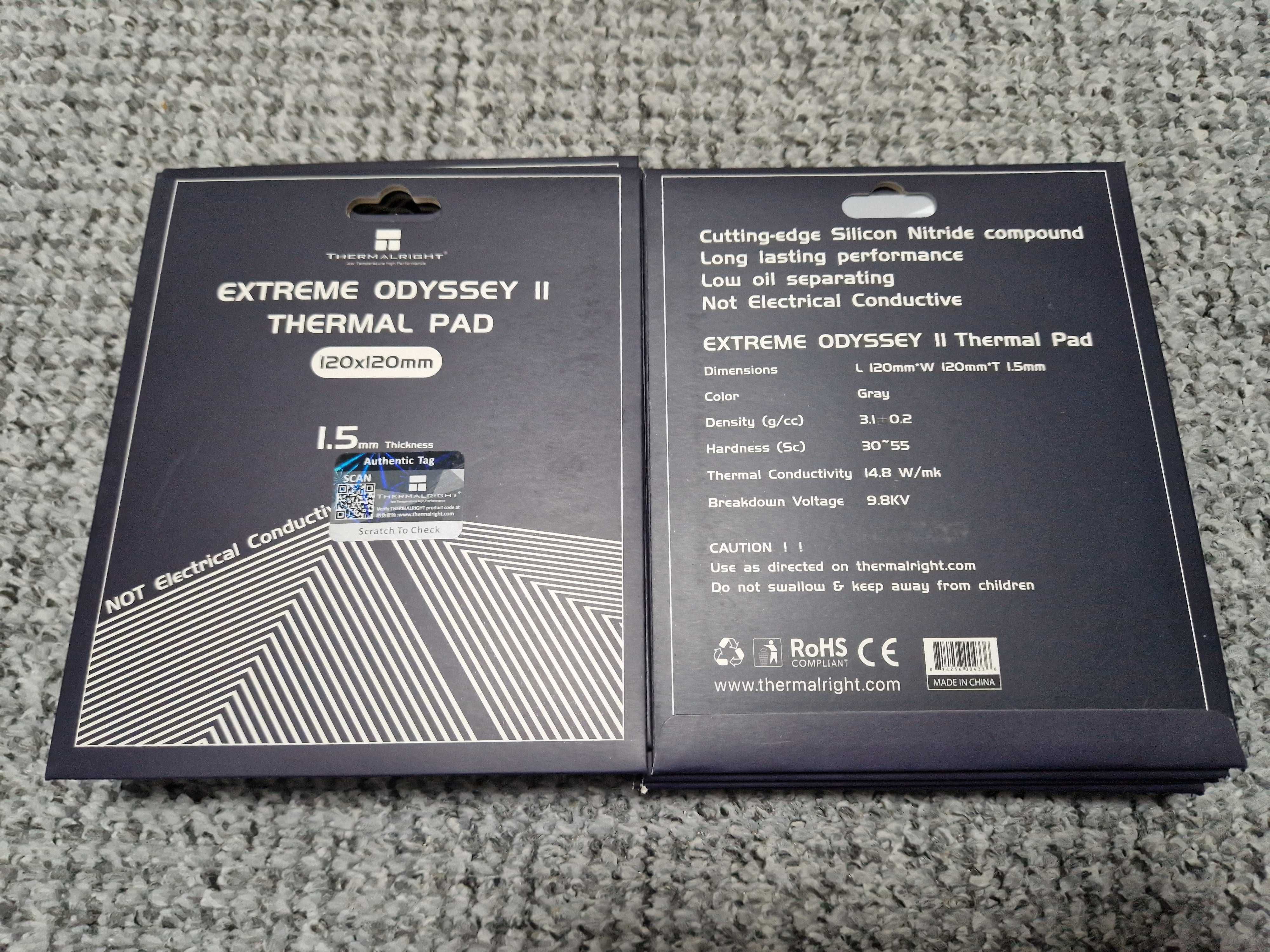 Термопрокладка Thermalright Odyssey II 85*45mm, 120*120