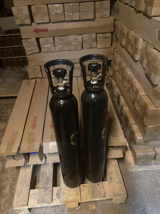 балон вуглекислотний кисневий 10л-АКЦІЙНА ЦІНА! CO2 O2
