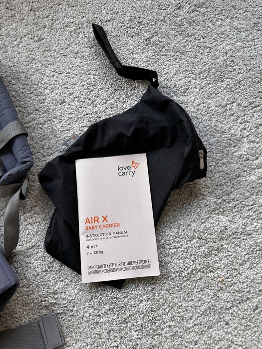 Ергорюкзак Love&Carry Air X карбон