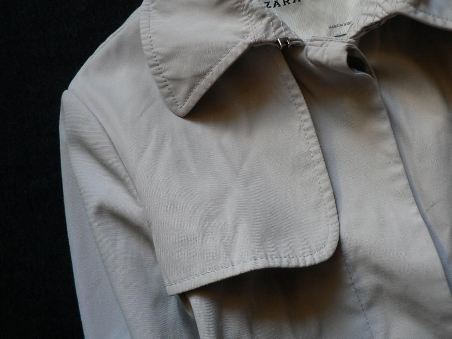 ZARA BASIC płaszczyk prochowiec tencz ___XS
