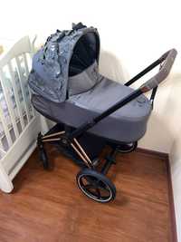 Люлька Cybex Priam 4.0 Simply Flowers Grey