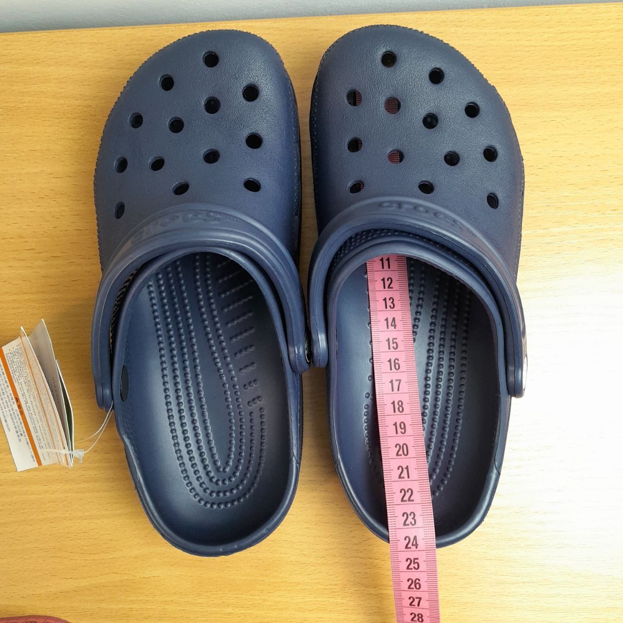 Уцінка! Crocs Classic Navy крокси розмір 37 ( М5/W7)