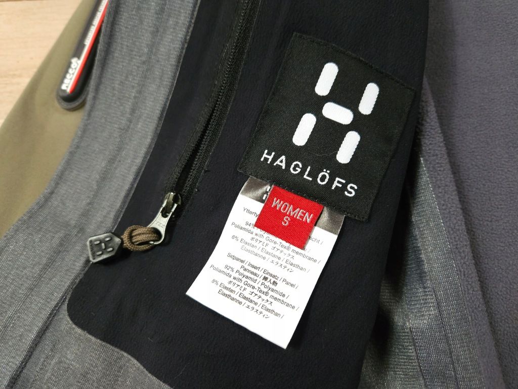HAGLOFS Kurtka Damska Gore-Tex Softshell Damska Logowana r. S