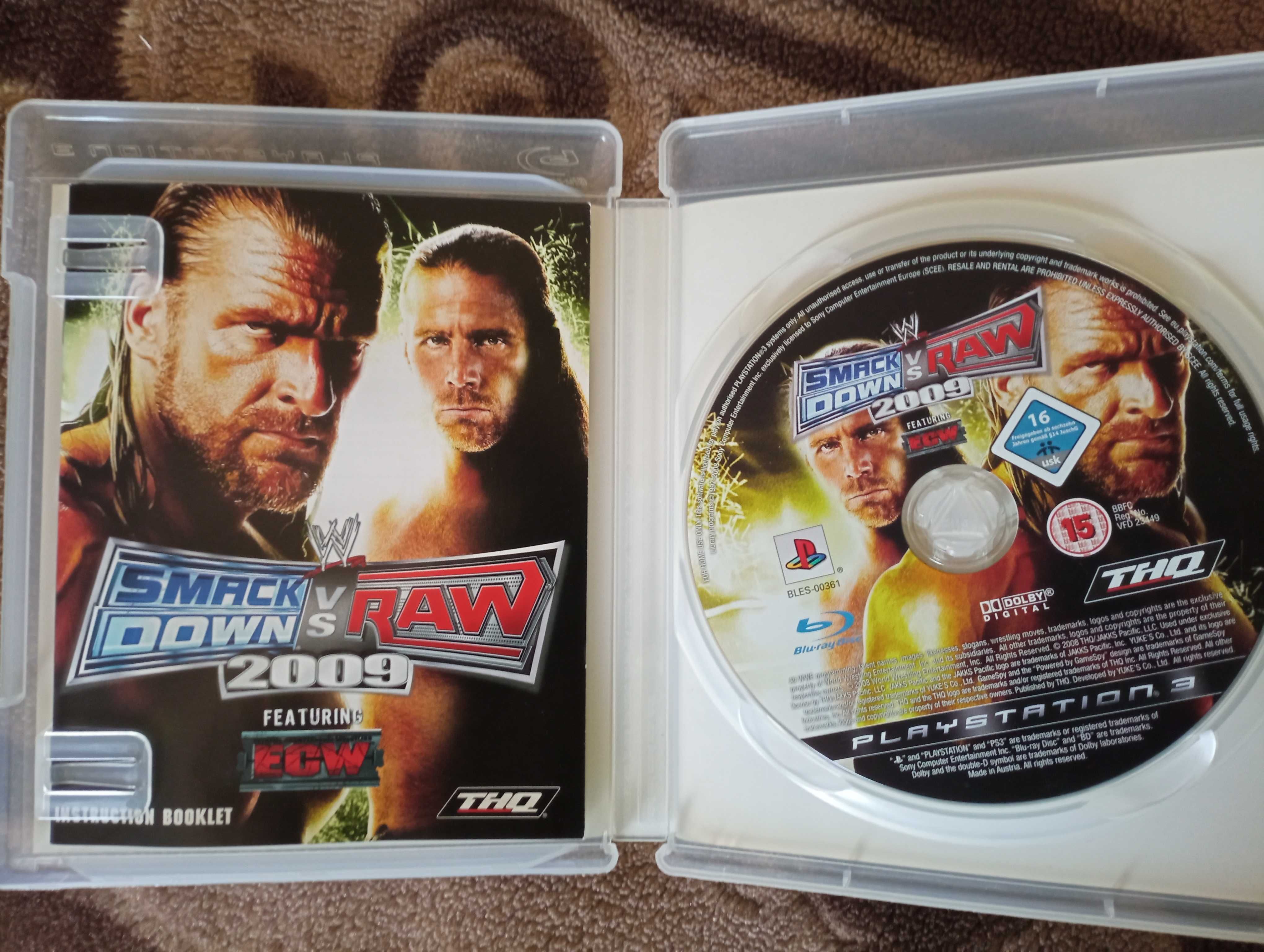 WWE: Smackdown vs. RAW 2009 - Gra PS3 - Oryginał