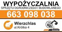 WYPOŻYCZALNIA -sprzętu ogrodniczego