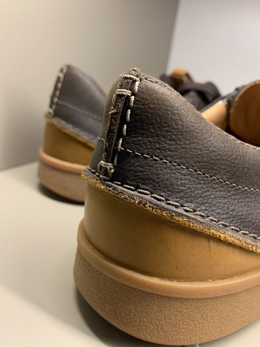 Мужские кеды, слипоны, мокасины Clarks 41,42,44 синие коричневые