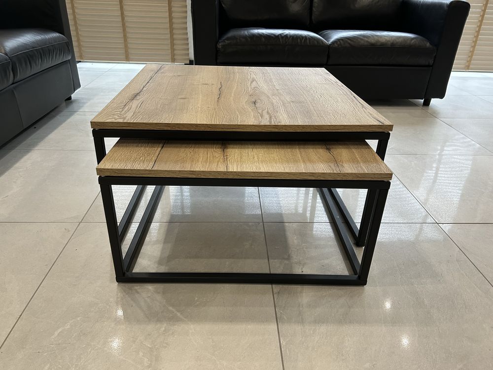 Komplet mebli salonowych w stylu Loft.