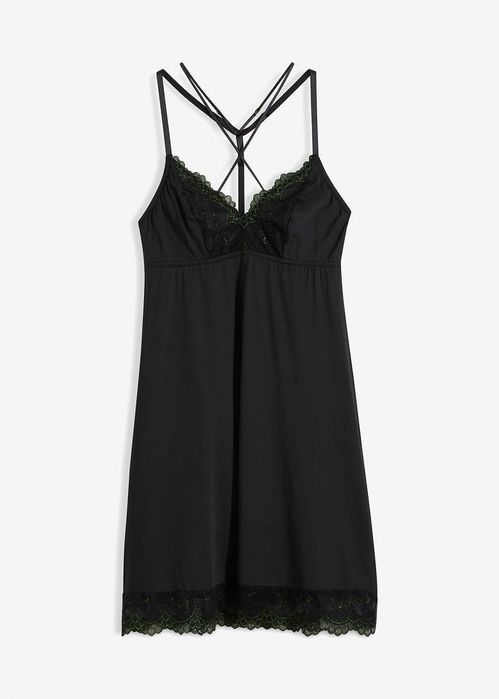 B.P.C koszula nocna z koronką i paseczkami r,40/42