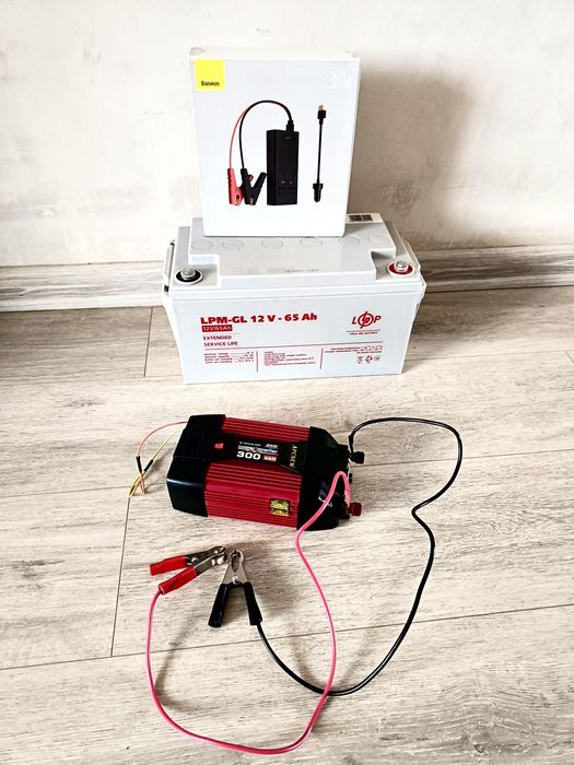 Акумулятор Jsdsolar-12100  LifePo4: 12V 100AH, гелевий 65AH