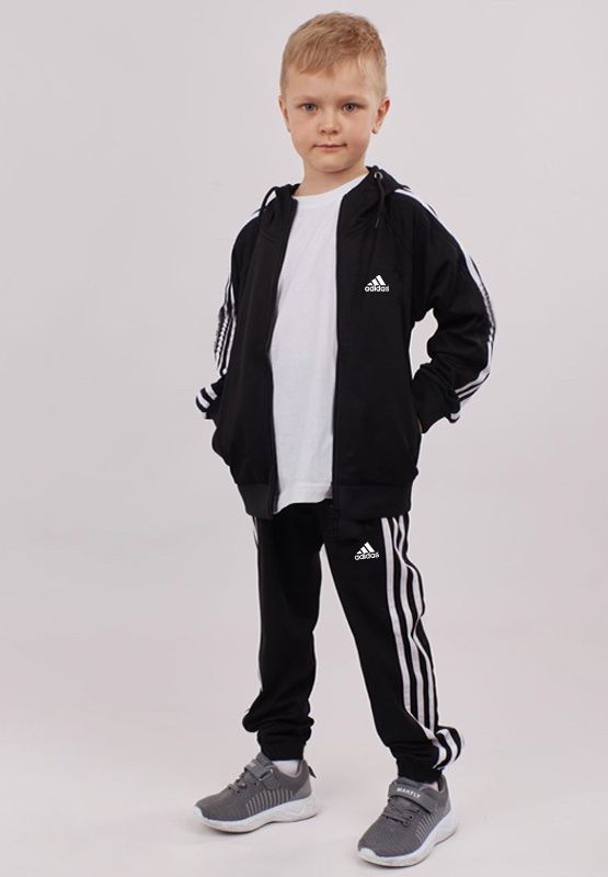 Костюми Adidas з лампасом для хлопців, дівчат 128,134,140,146,152,158