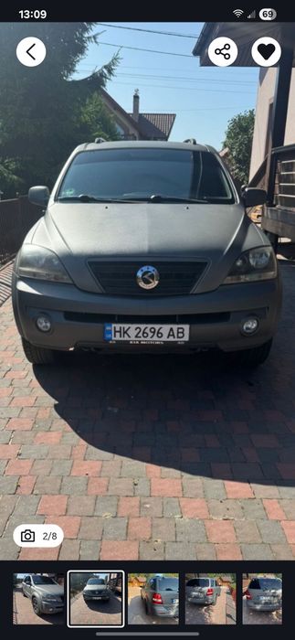 Kia Sorento 1, 2.4 газ/бензин, обміняю на ...