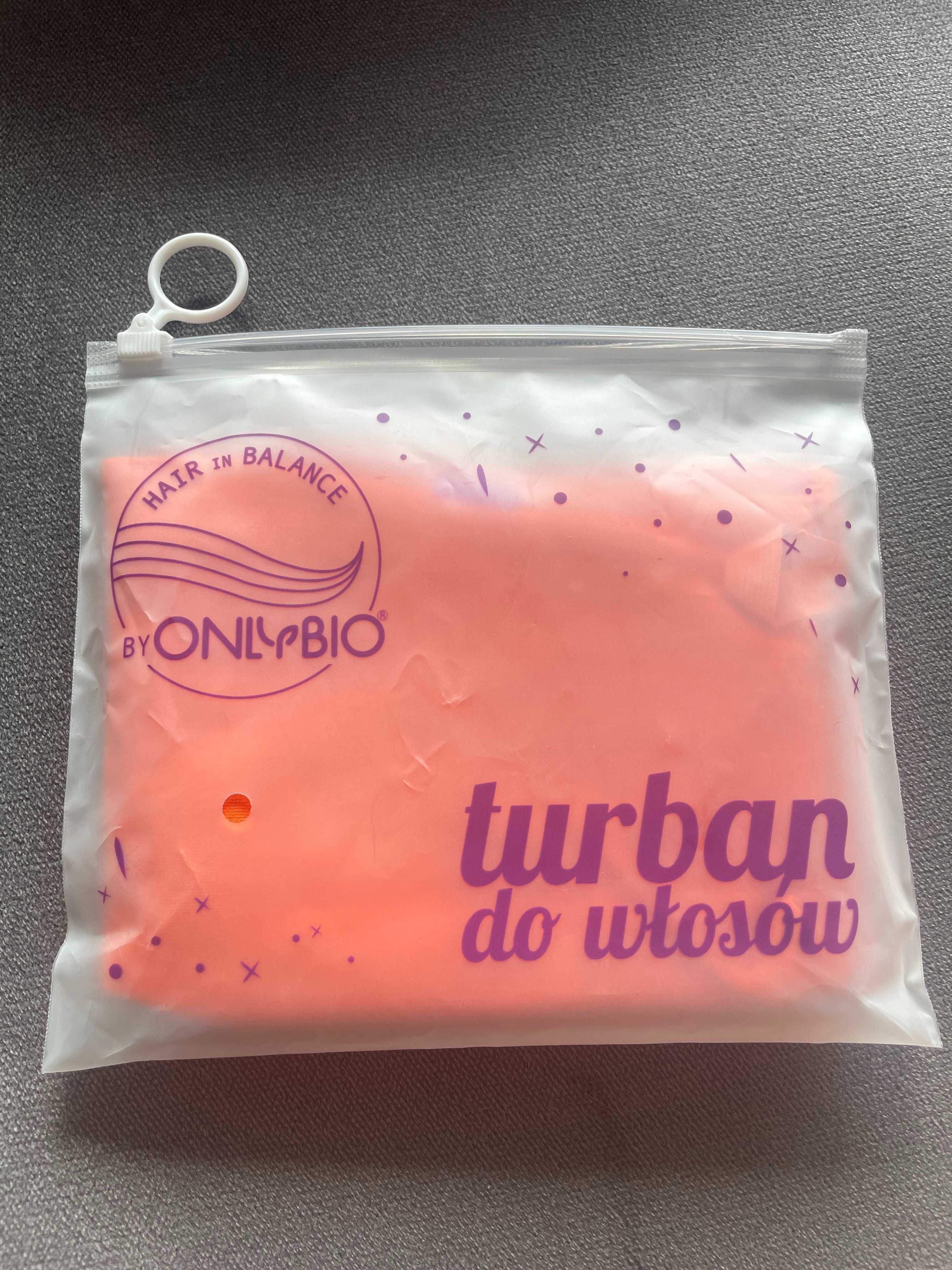 Turban do włosów w etui OnlyBio - NIEUŻYWANY