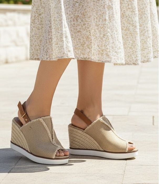 Sandały na koturnie Wrangler