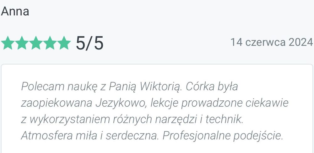 Angielski / Konwersacje / Zajęcia / Korepetycje / Szkoła Językowa