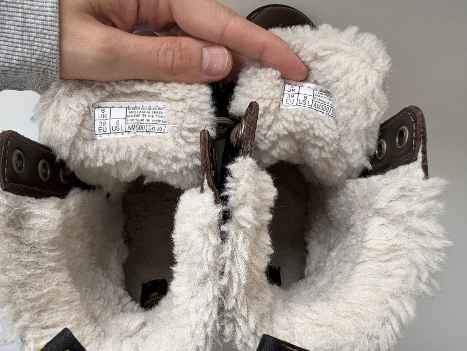 Dr. Martens 1460 Pascal Serena Коричневі (зимові)