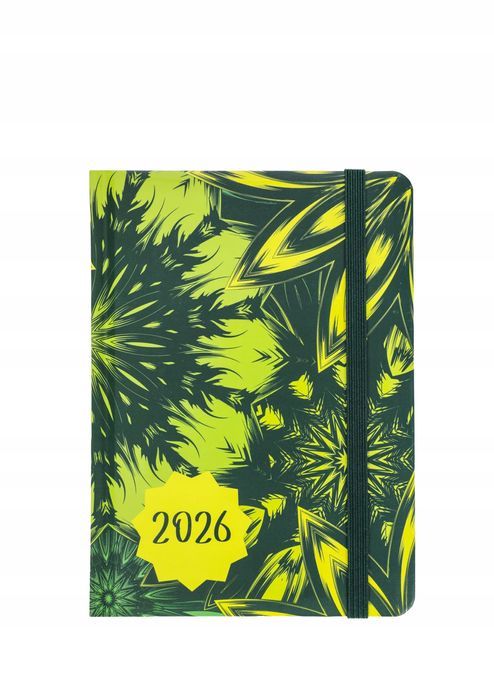 Kalendarz książkowy 2026 B6 Artsezon wielokolorowy. Artsezon