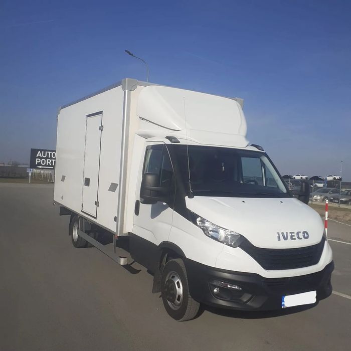 Iveco 50C18  Salon Polska Kontener 8 europalet