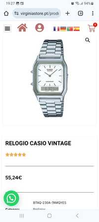 Relogio.    Casio