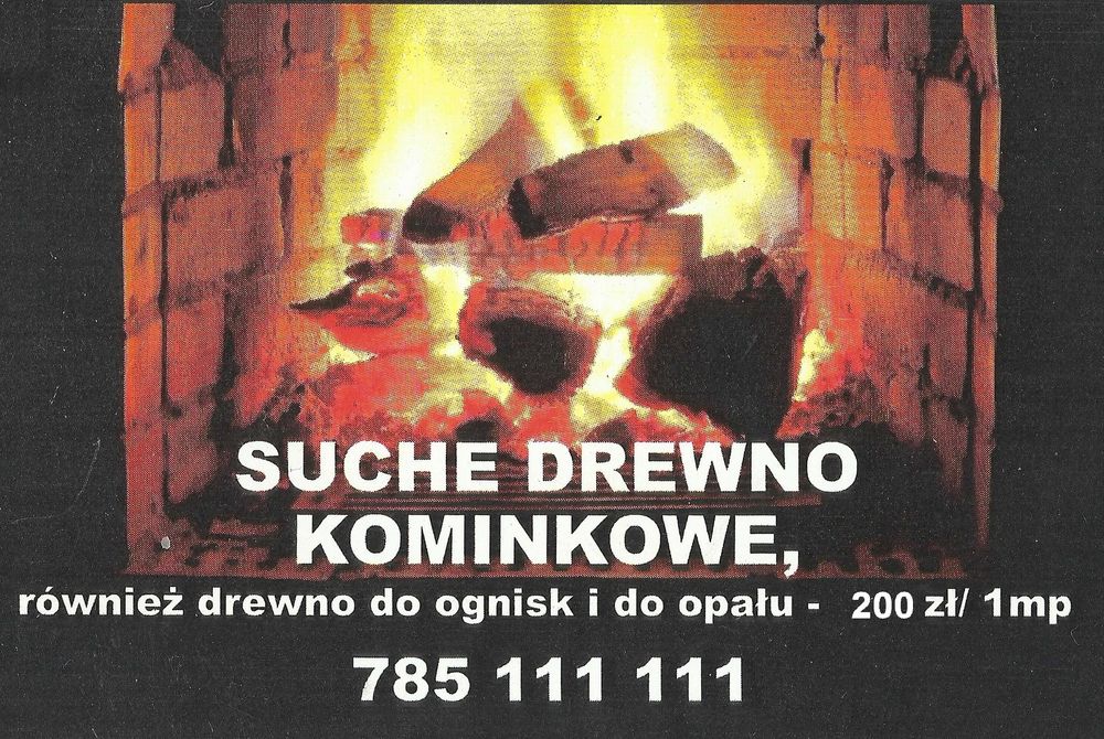 DREWNO kominkowe! SUPER suche ! 3-letnie !