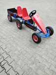 Gokart berg dwuosobowy z przyczepką odbiór osobisty