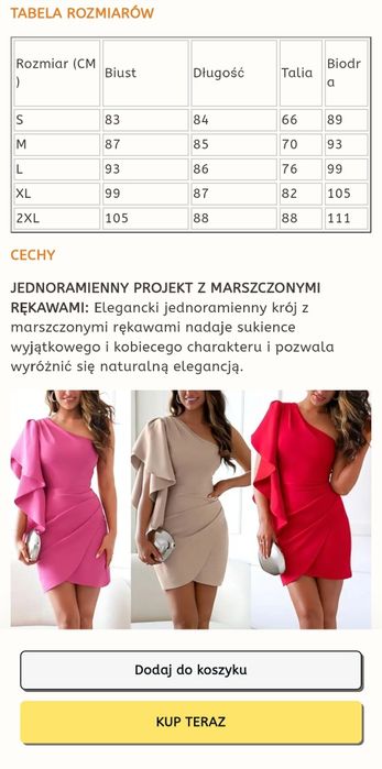 Sprzedam śliczna sukienkę