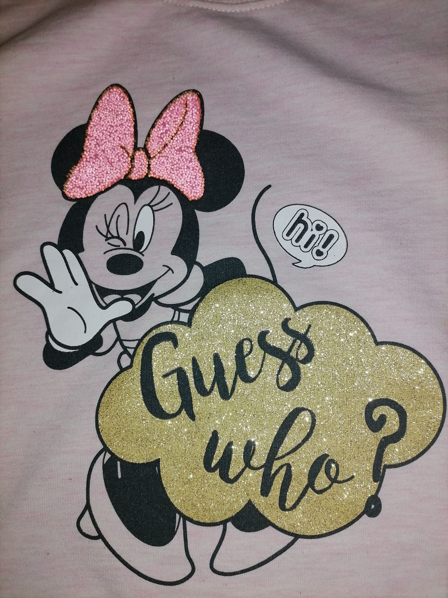 Bluzeczka Carry Kids i sweterek Mini Mouse C&A 134