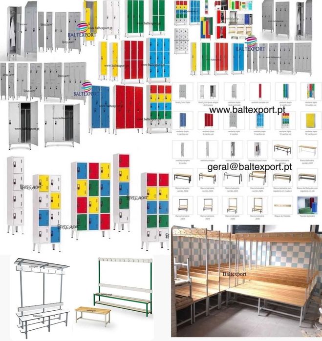 BANCO BALNEÁRIO CORRIDO RIPAS PINHO/ COMPACTO FENÓLICO PARA
VESTIÁRIOS