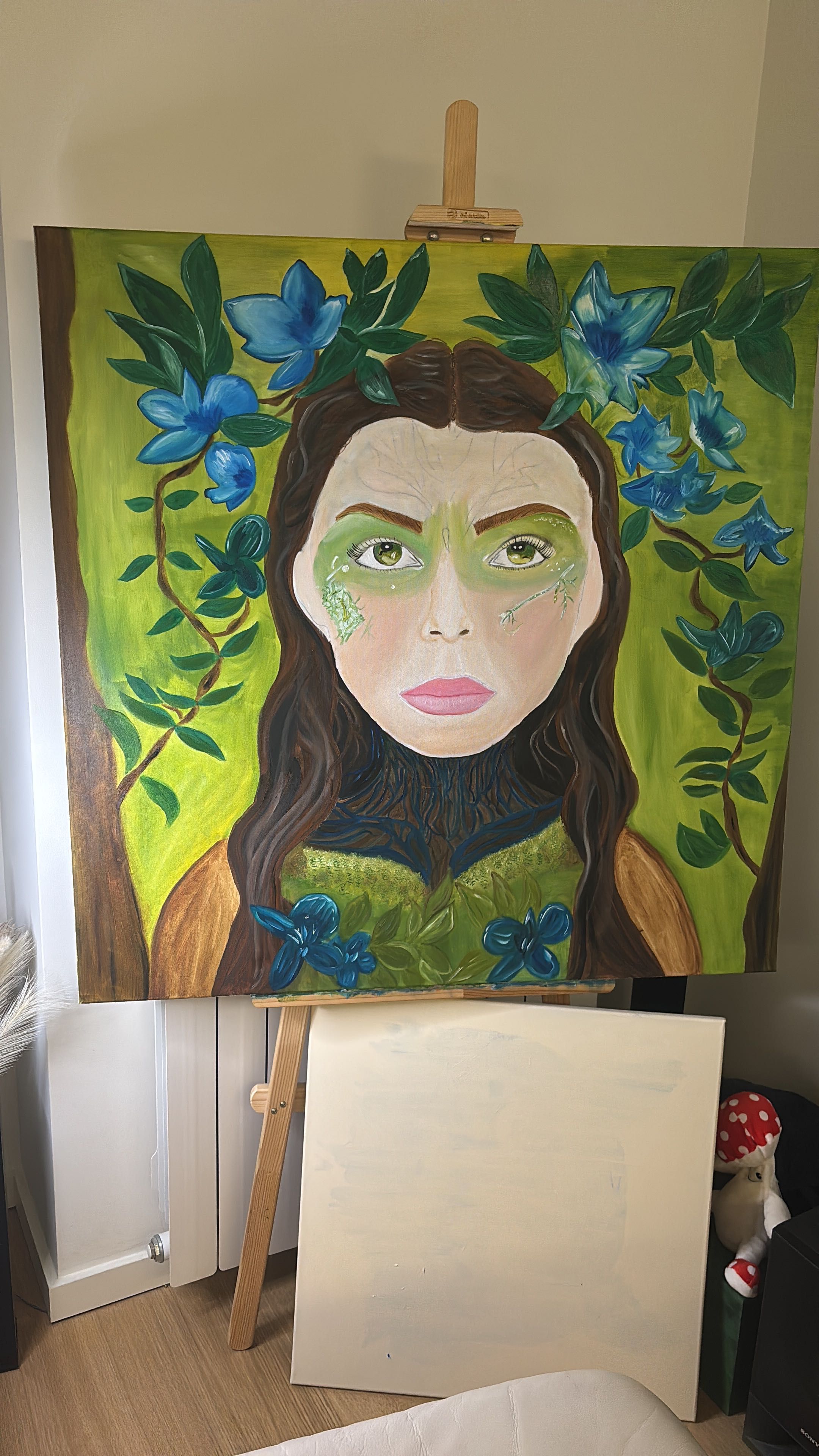 Quadro pintado à mão