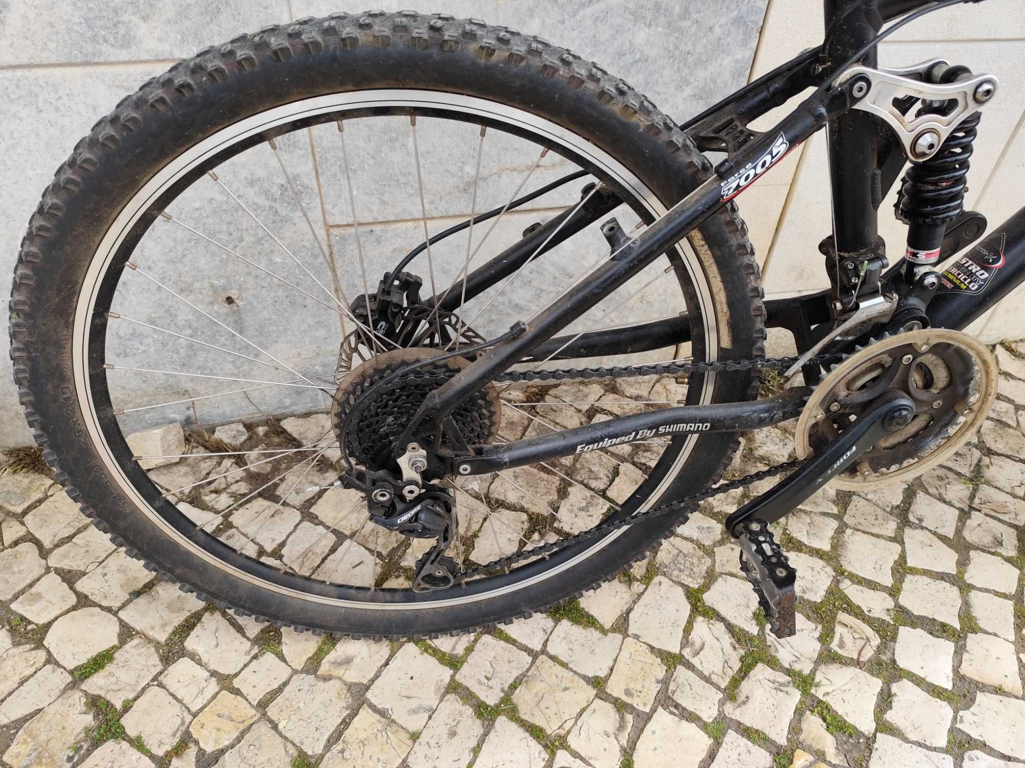 Bicicleta BTT Astro Suspensão Total Regulável