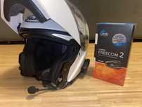 HJC RPHA90 kask szczekowy z intercomem stan bardzo dobry