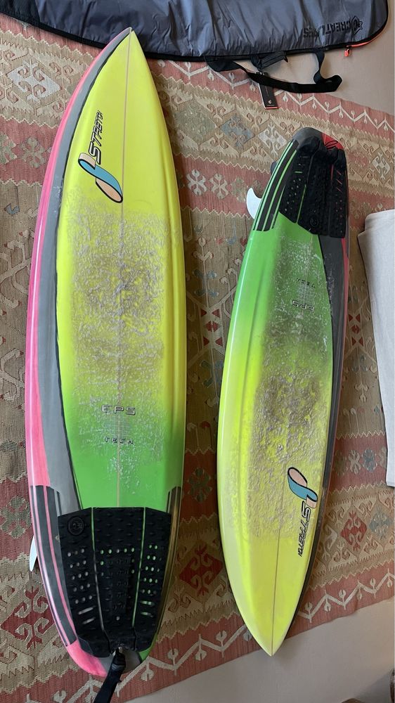 Pranchas Stretch. Quiver completo. 6’1 e 5’9