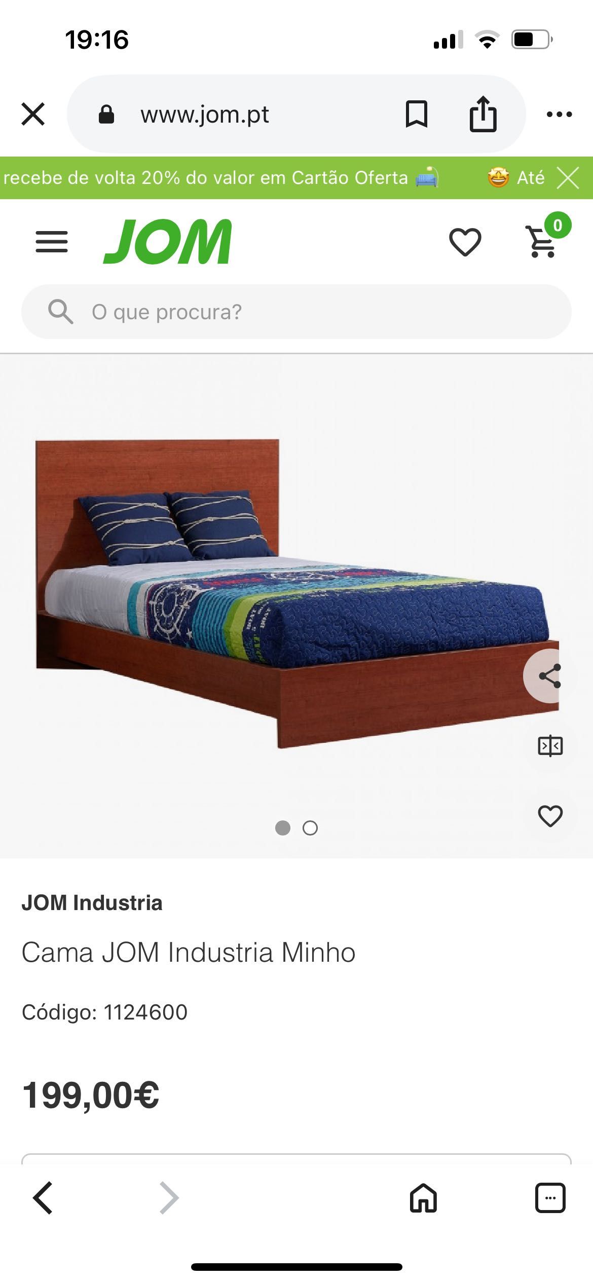 Cama de solteiro
