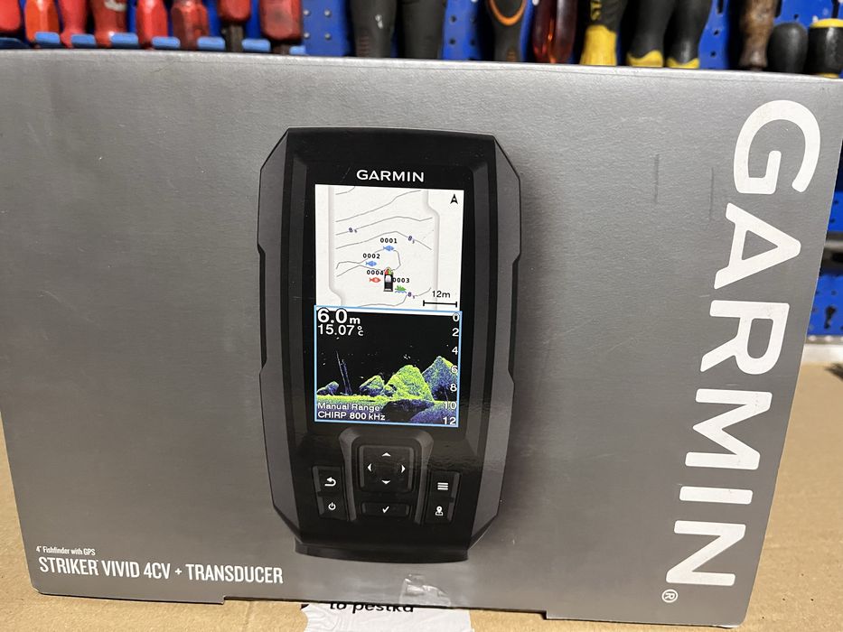 Garmin striker 4 z przetwornikem