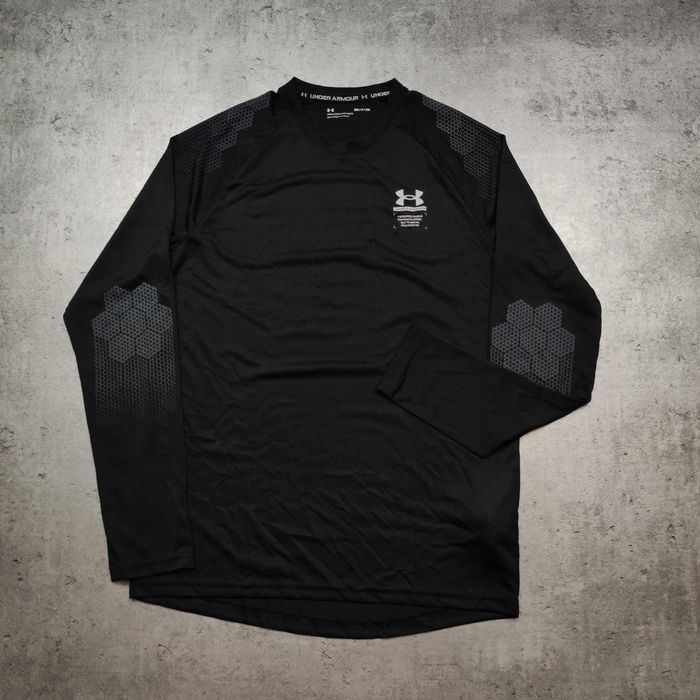 MĘSKA Sportowa Koszulka Długi Rękaw PREMIUM Under Armour Gym Acctive