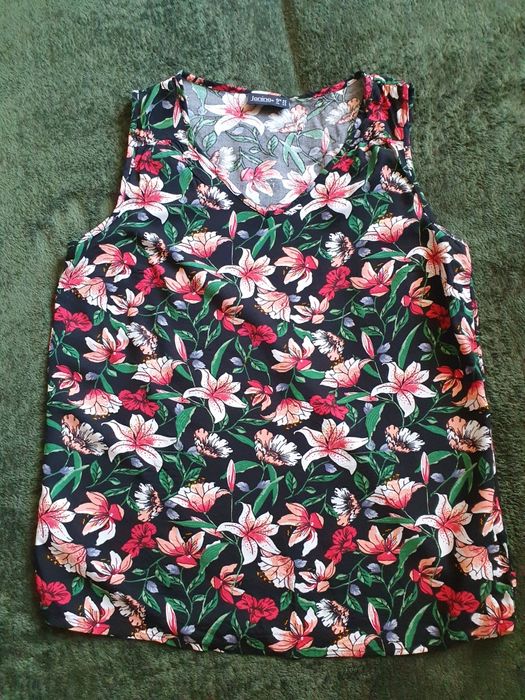 Bluzka w kwiaty M/L