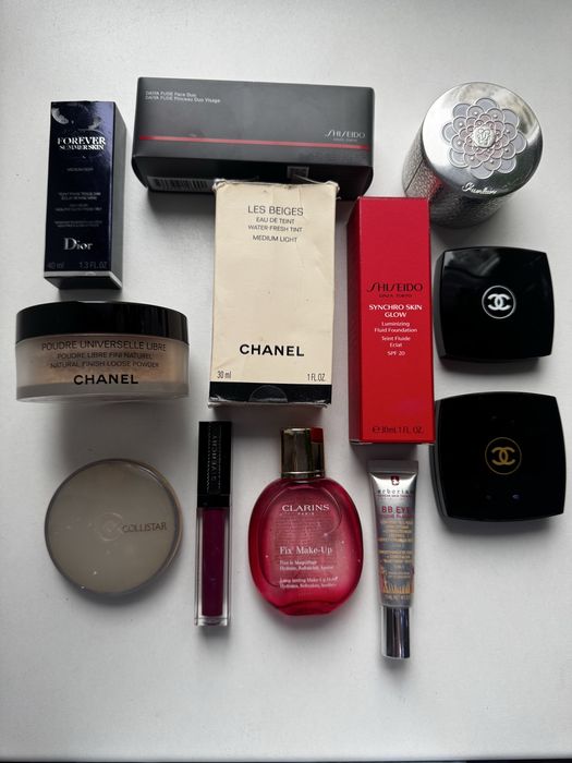 Косметика Guelain, Chanel,Erborian, Givenchy, SHISEIDO