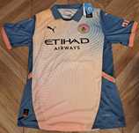 koszulka Manchester City 24/25, Puma Authentic, nowa, #17 de Bruyne