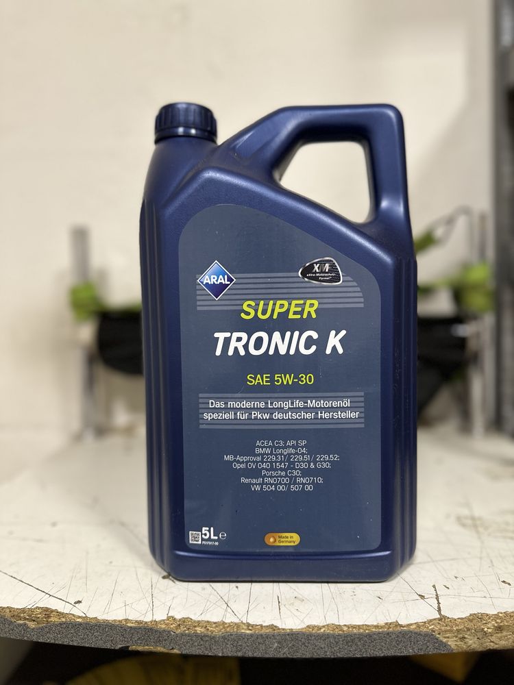 Моторна олива Aral SuperTronic K 5w-30 5л