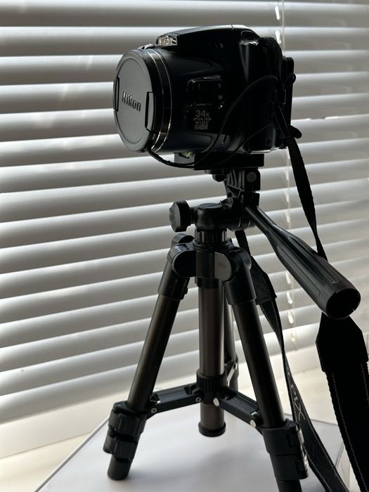 Nikon Coolpix L830 – 16МП, 34× зум + штатив, карта, чохол